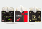 Aarogyam Herbals Tobacco & Nicotine Free Herbal Flavored Cigarette For Relieve Stress And Mood Enhance Product  Double Apple, Watermelon, Relax Flavour - Pack Of 3 30 Sticks